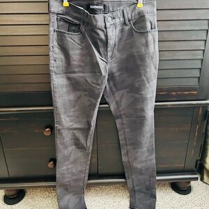 Express Camo Legging Mid Rise